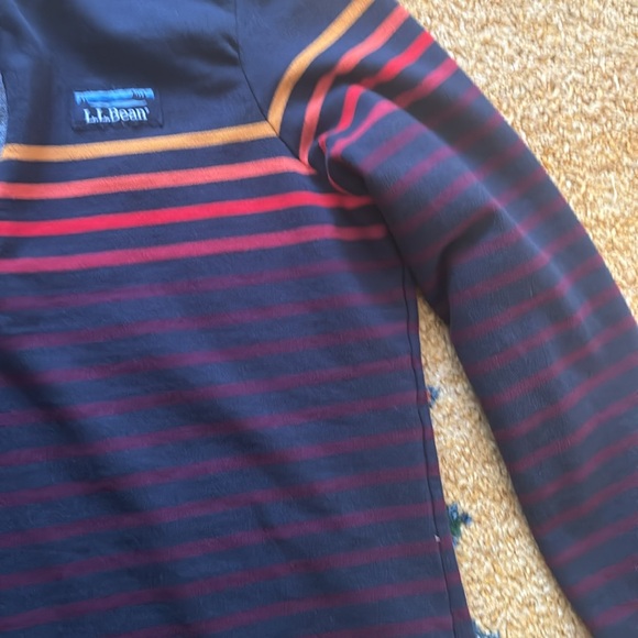 LL Bean Rugby Shirt XS - Picture 4 of 5